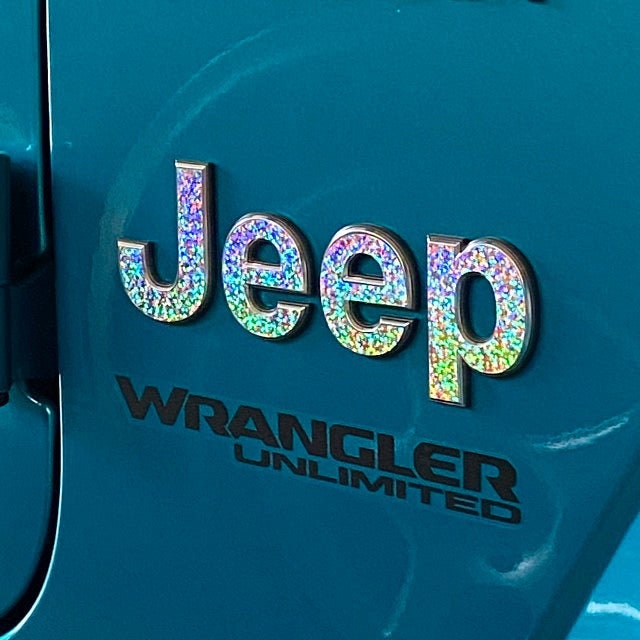 Holographic Sequins Jeep Wrangler Jl 18 19 21 Sequin Etsy
