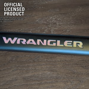Holographic Chrome - Grab Handle Jeep Emblem Sticker Decal, Wrangler JL Dash Glove Box Bar Dash Letters, Opal, Dashboard Dash