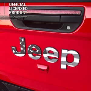 Jeep Amerikanische Flagge Aufkleber Emblem Aufkleber, Wrangler JK TJ JL, Gladiator, Renegade, Cherokee, Grand Cherokee, Kompass, Freiheit, Patriot, Aufkleber