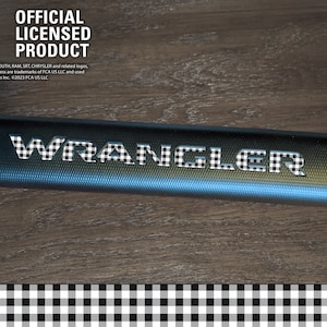 Buffalo Check Grab Handle Jeep Emblem Sticker Decal, Wrangler JL Dash Glove Box Bar Dash Letters, Dashboard Dash