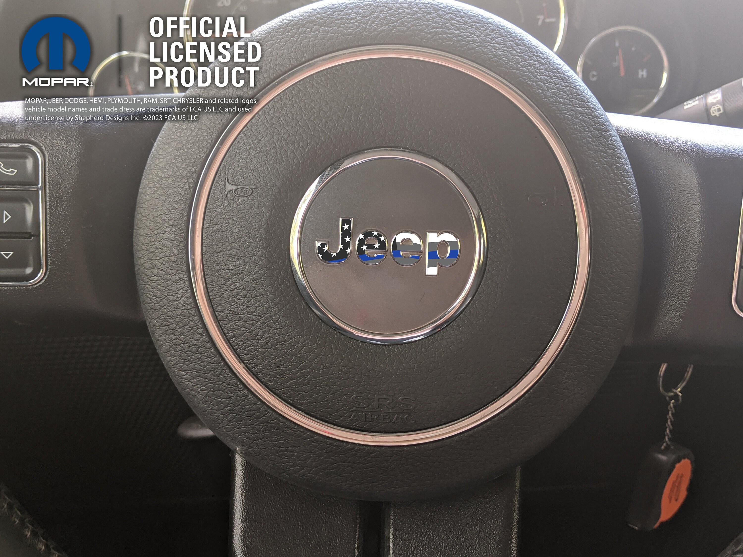 Jeep Wrangler JK Steering Wheel Trim - Mopar Online Parts