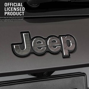 Chrome Jeep Emblem Sticker Decal, Wrangler JK, TJ, JL, Gladiator, Renegade, Cherokee, Grand Cherokee, Compass, Liberty, Patriot image 7