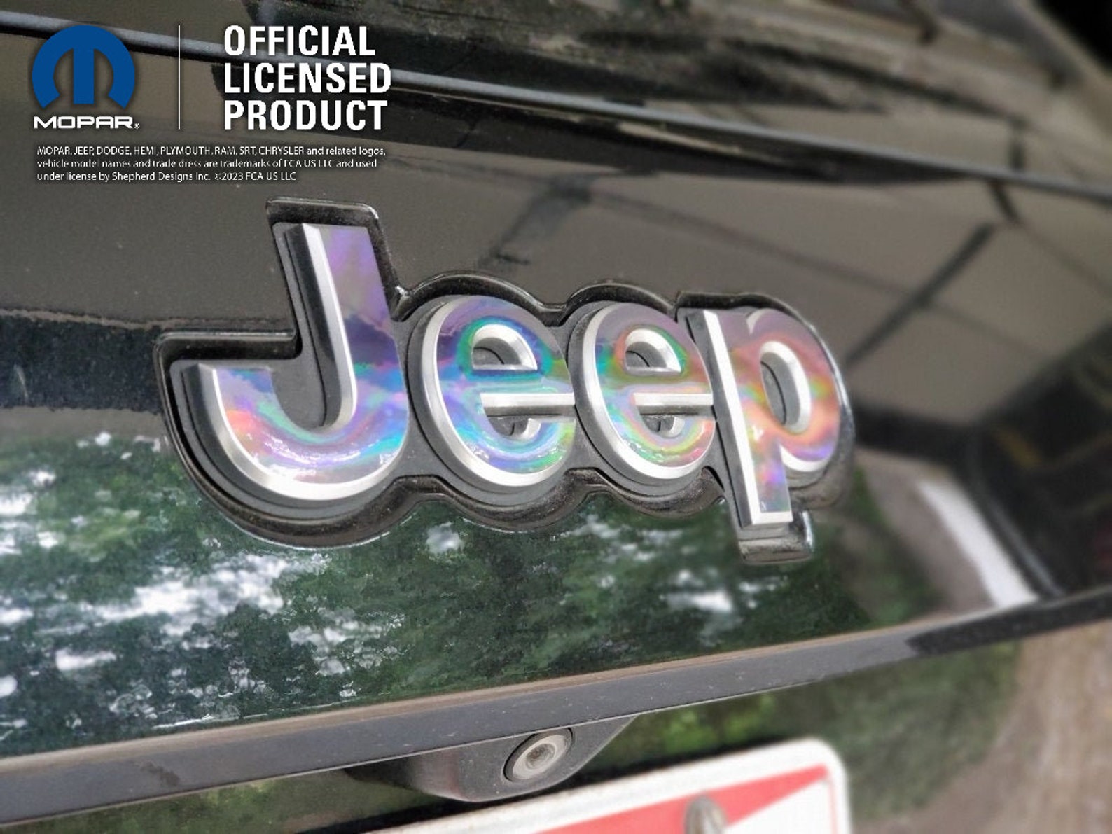 Holographic Chrome Set of 2 - Jeep Wrangler TJ Sticker Decal Sahara ...