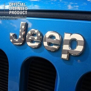 Jeep Amerikanische Flagge Aufkleber Emblem Aufkleber, Wrangler JK TJ JL, Gladiator, Renegade, Cherokee, Grand Cherokee, Kompass, Freiheit, Patriot, Aufkleber
