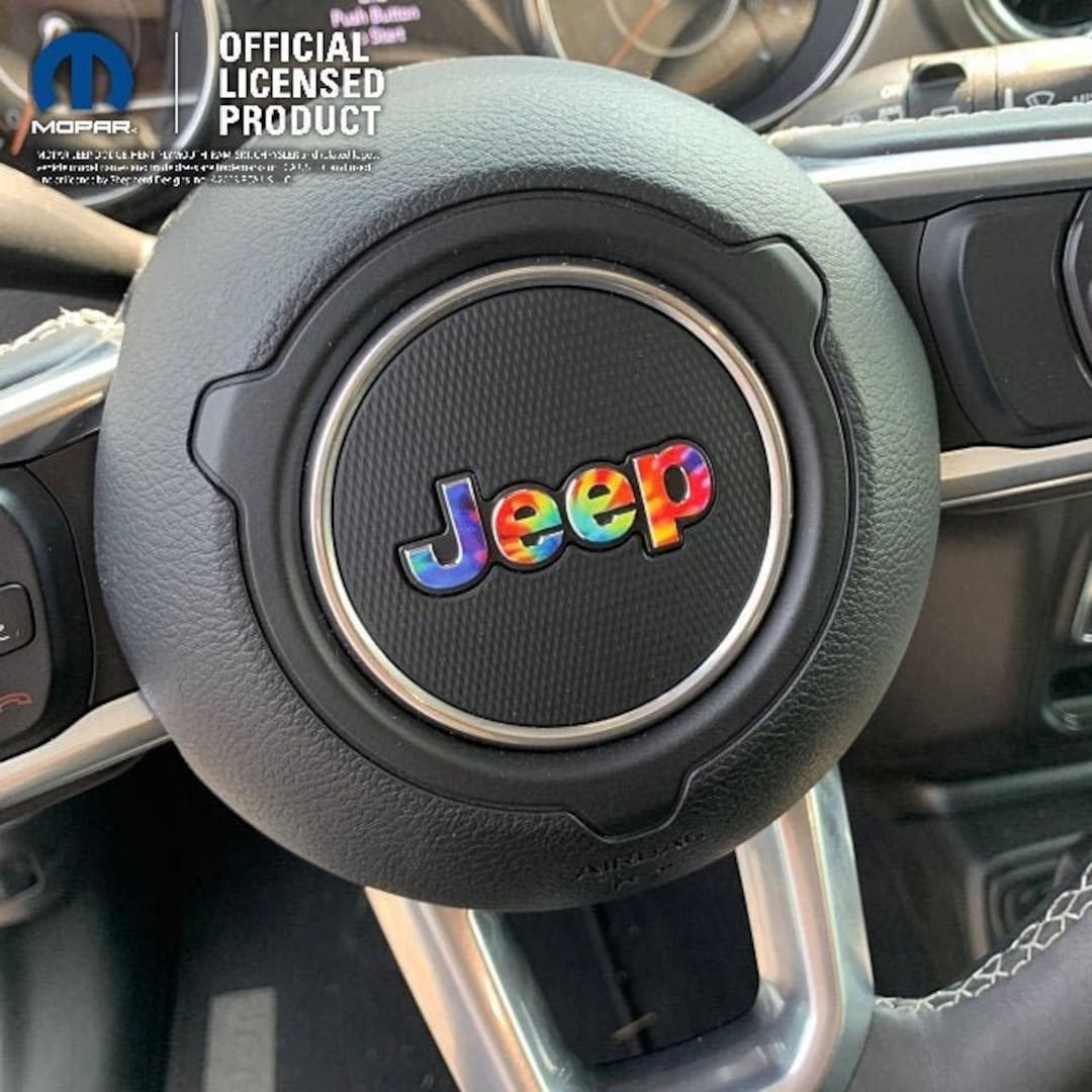 Jeep Steering Wheel Decal