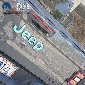 Jeep Custom Color Emblem Sticker Decal, Wrangler JK, TJ, JL, yj, Gladiator, Renegade, Cherokee, Grand Cherokee, Compass, Commander image 6