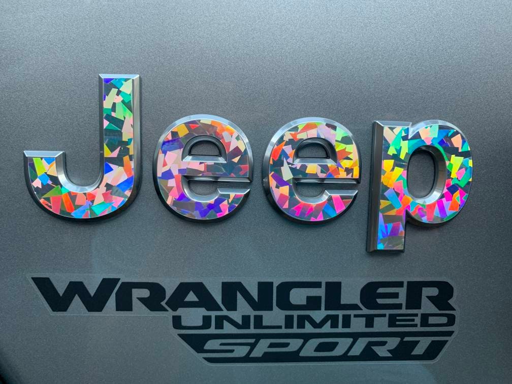 Holographic Crystal Jeep Wrangler Jl 2018 2019 2021 Gem | Etsy