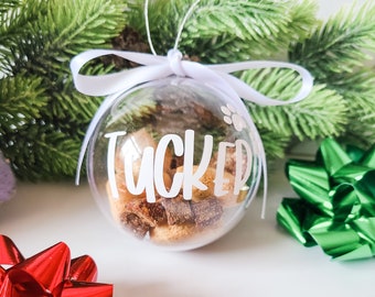 Personalised Pet Treats Christmas Bauble for Dogs