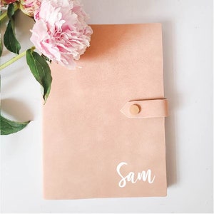 Cuaderno de diario personalizado / Diario con nombre personalizado / Diario con iniciales personalizado / Diario rayado de regalo