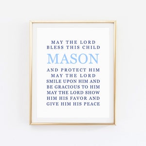 Baptism Decorations Boy, Baptism Prayer, Communion Gifts Boy, Christening Decorations, Custom Baptism Boy Sign, First Communion Decor