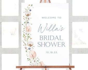 Feestdecoraties vrijgezellenfeest, printables vrijgezellenfeest, Welkom vrijgezellenfeest Wildflower vrijgezellenfeestdecoraties