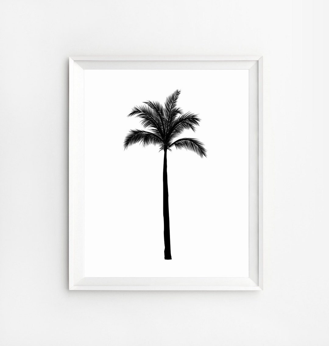 Palm Tree Printable Art Palm Print Palm Tree Decor Palm Etsy