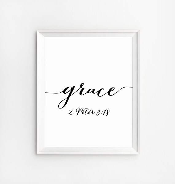 Bible Verse Printable Grace Sign Christian Art Prints Bible Etsy bible verse printable grace sign christian art prints bible verse gifts scripture calligraphy bible quote art bible wall art