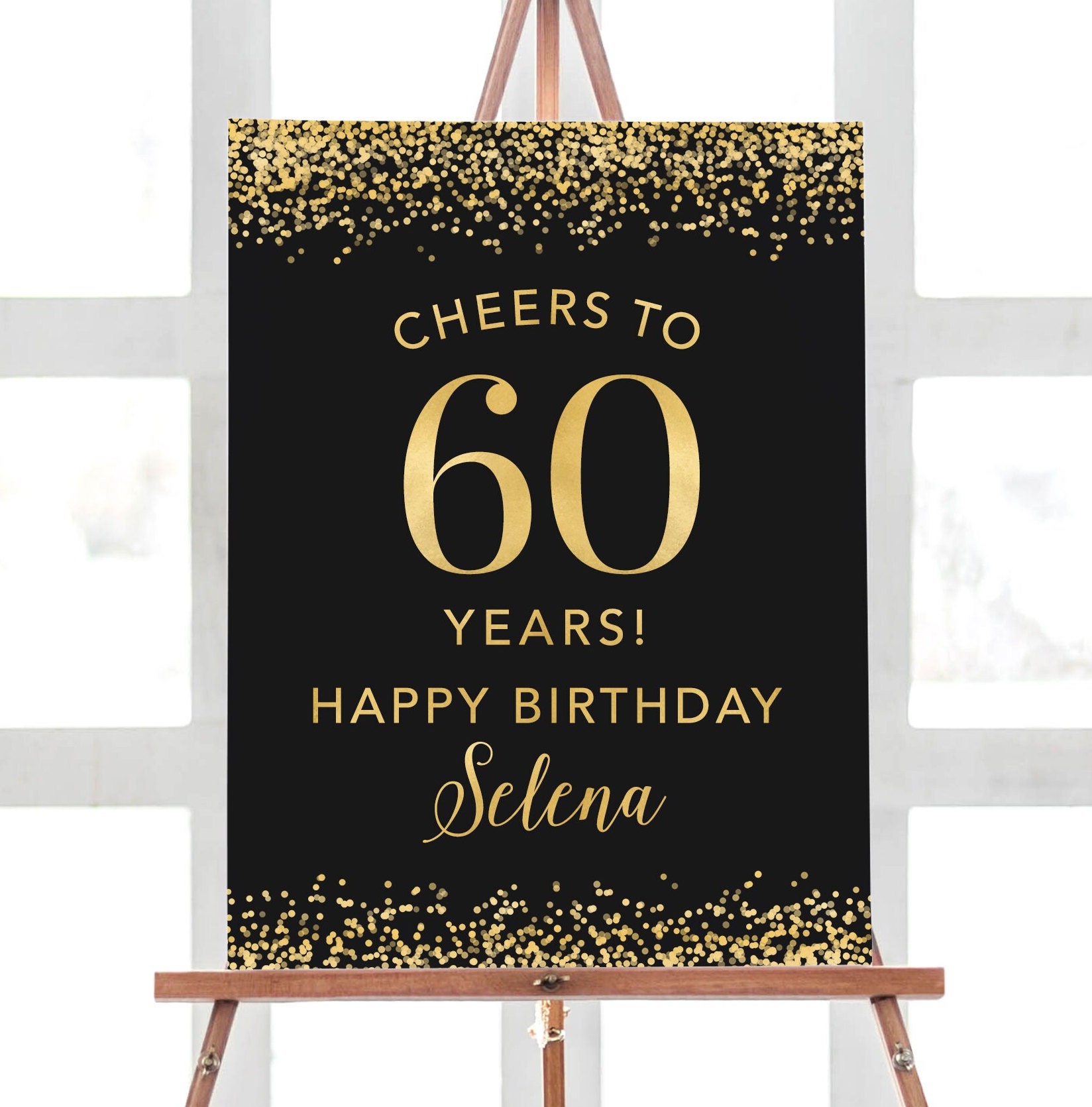 Cartel personalizado para fiesta de bienvenida de 50 aniversario, 50  cumpleaños, 23.6 x 17.7 in, 35.8 x 23.6 in, 18.9 x 14.2 in, cartel  personalizado
