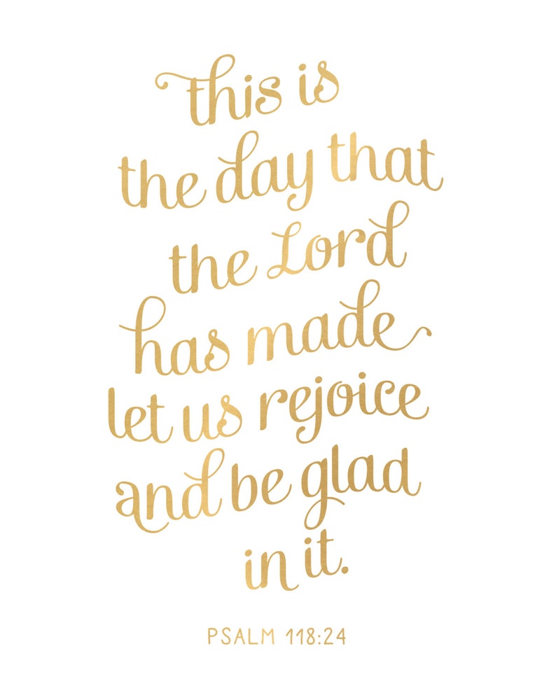 Gold Bible Verse Print Scripture Print Wall Art Prints Etsy