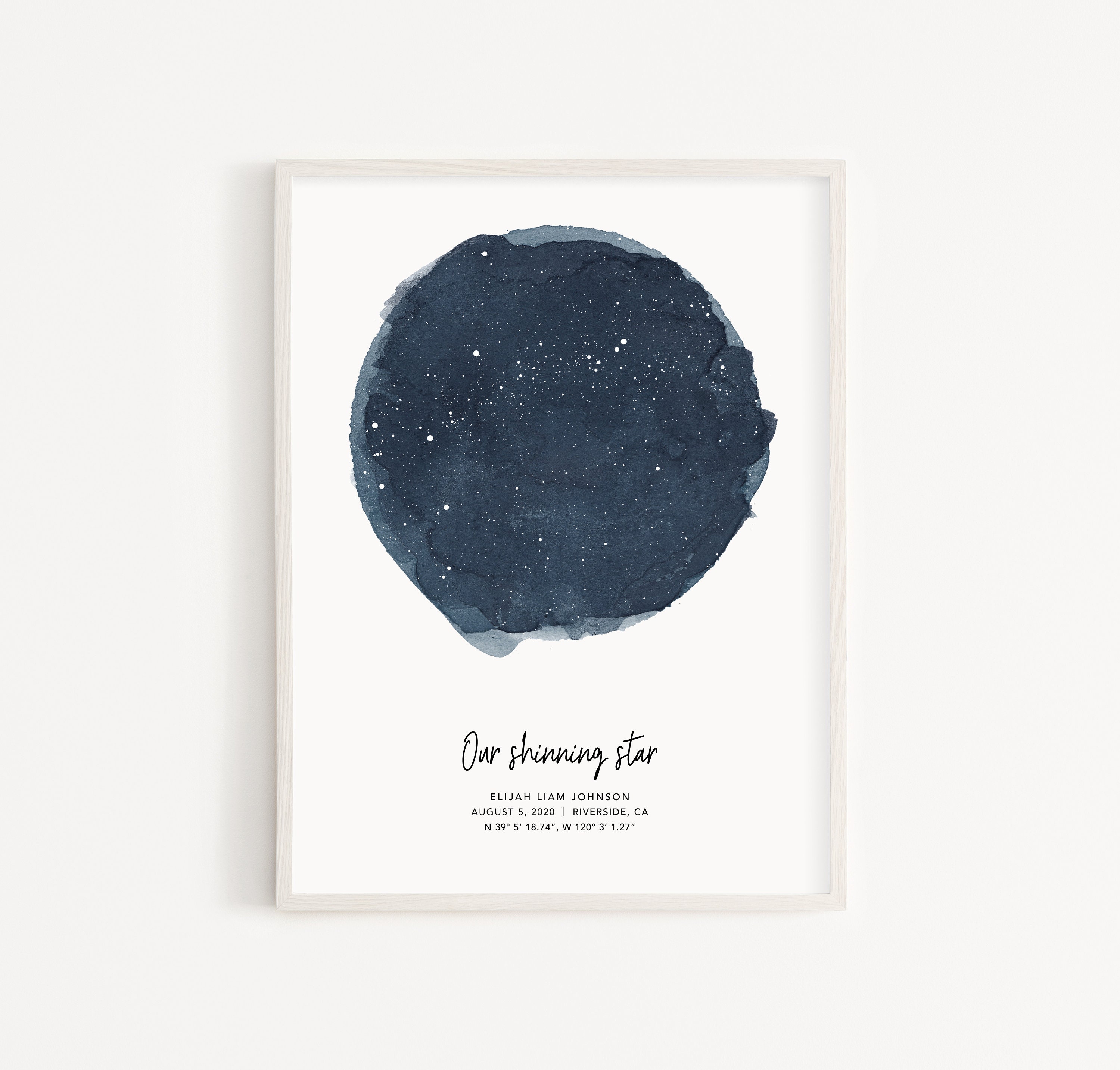 Sky Map Date Location Custom Night Sky Map Constellation Map By Date Star Map | Etsy Ireland