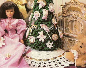 barbie christmas tree skirt