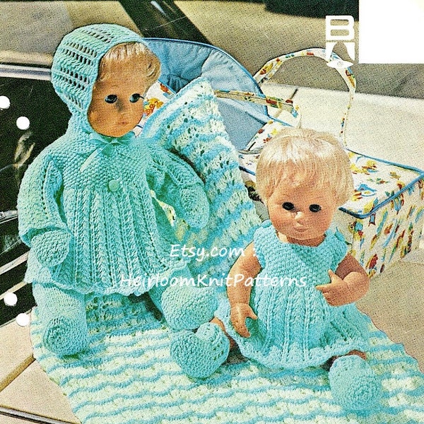 12 Doll Dress Knitting Pattern - Etsy