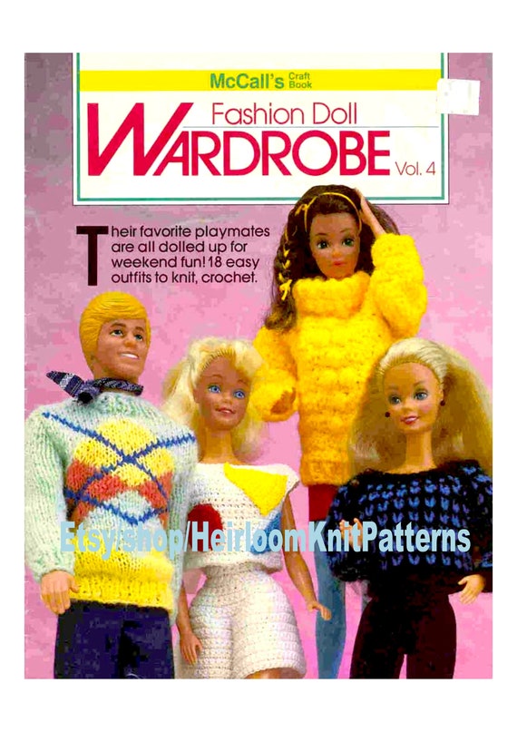 Collection de vêtements pour Poupée Barbie Ken cool