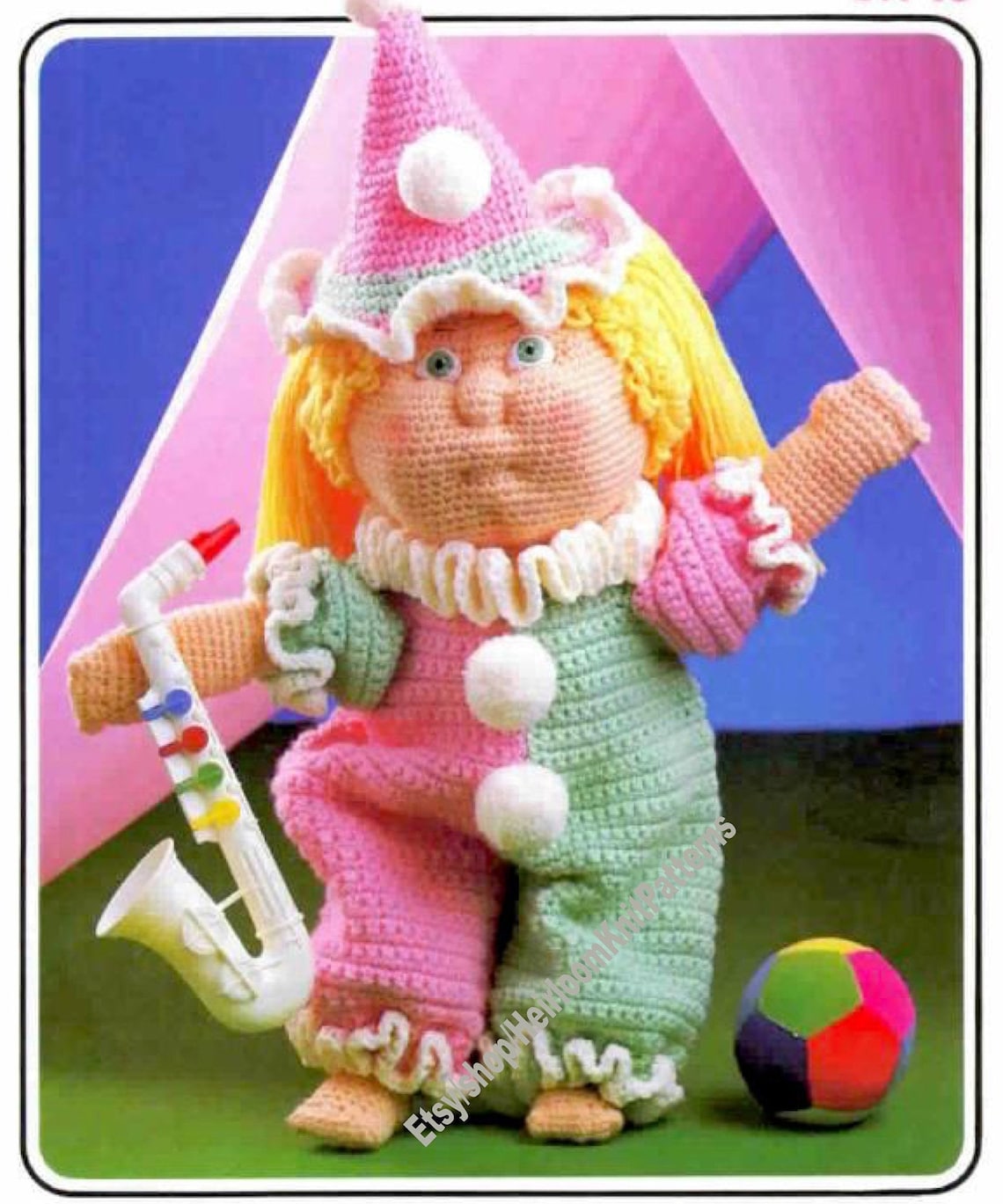 29 Pieces Vintage Doll Clothes Crochet Patterns 8 Outfits 16 Etsy