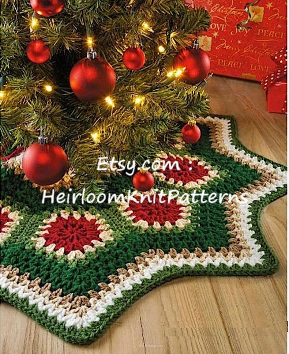 christmas tree skirt pattern
