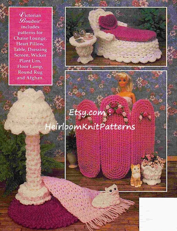 crochet barbie furniture patterns