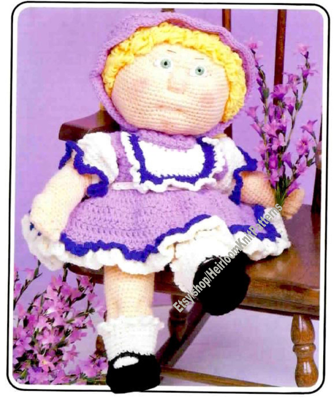 29 Pieces Vintage Doll Clothes Crochet Patterns 8 Outfits 16 Etsy