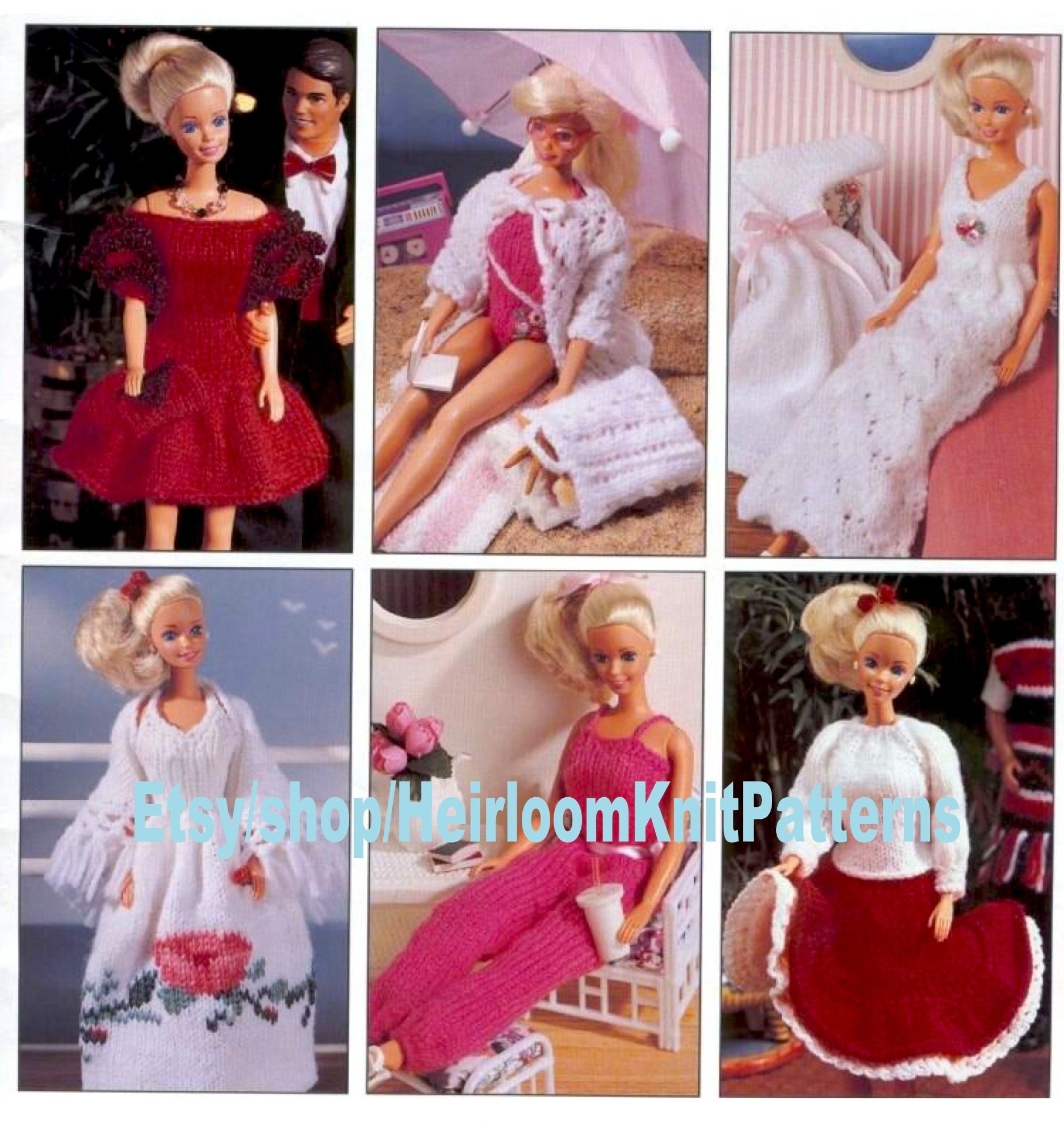 Moda Barbie Crochê - Aula nº 7 - Vestido 