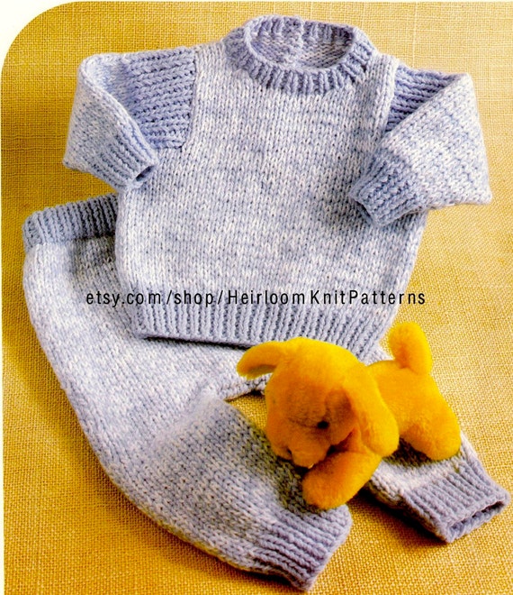 Baby Sweater And Leggings Vintage Knitting Pattern Pdf 18 20 Dk 8ply Baby Boy Girl Pullover Jumper Top Trousers Instant Download Pdf 2134 Baby Sweater And Leggings Vintage Knitting Pattern Pdf 18 20 Dk 8ply Baby Boy Girl Pullover Jumper Top Trousers Instant Download Pdf 2134