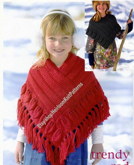 Aran poncho deals