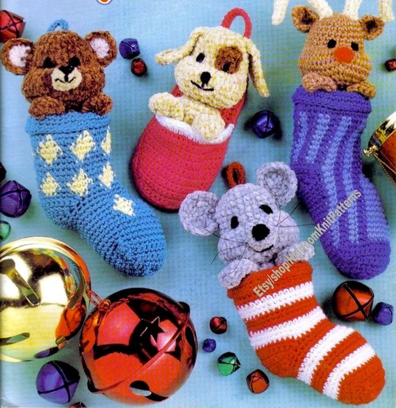 Chaussettes De Noël En Crochet Motif Paresseux - Coton, Taille Unique (~25 Cm) - Chaudes, Respirantes, Cadeau Original