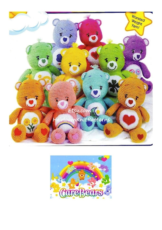 ケアベア　ビンテージ　おもちゃ　おままごと 80s Vintage Care Bear☆ビンテージケアベアのぬいぐるみ