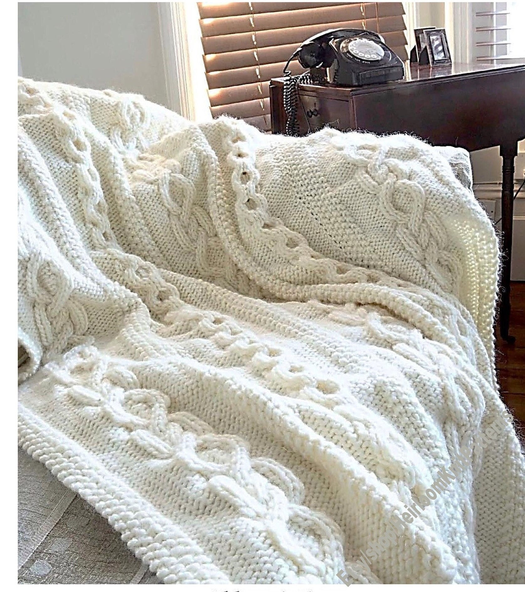 Chunky blanket pattern free shop