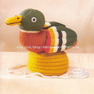 Rosie and Jim Collection Vintage Knitting Pattern Soft Stuffed - Etsy