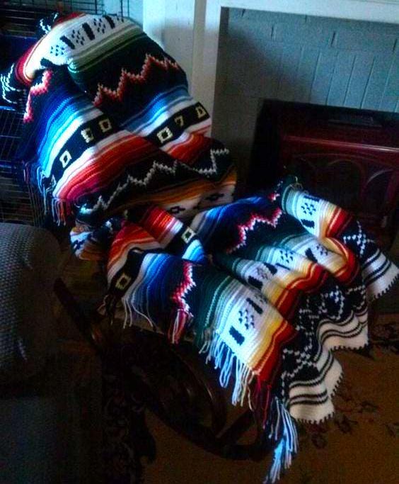 Southwest indian blankets cheap