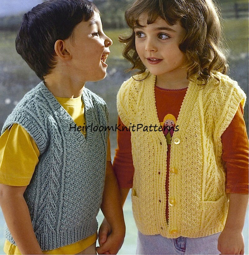 Süße Strickweste Für Kleinkinder - V-Ausschnitt Pullover Ohne Ärmel Für Jungen & Mädchen