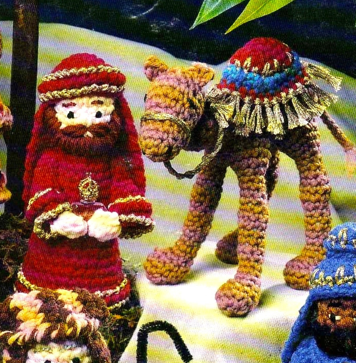 Nativity Set Vintage Crochet Pattern PDF Jesus Manger Creche - Etsy ...