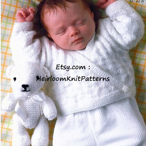 Vintage Baby Knitting Pattern Baby 