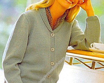 Sm-m. 60s/70s Vintage Italian Knit Cardigan Sweater // Wool Mohair 
