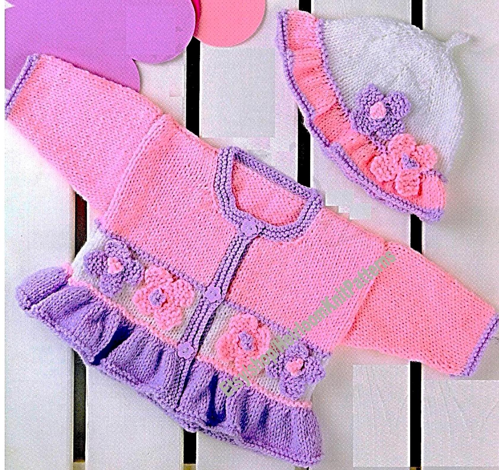 カーディガン VINTAGE - Flower? Pattern Knitted By Hand Cardigan Vintage Hand Knit Floral Wool Cardigan/ S - Etsy