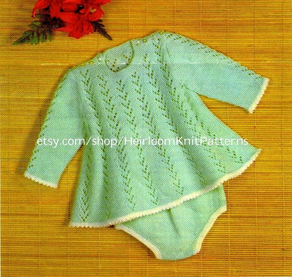 Angel Top And Pants Outfit Baby Vintage Knitting Pattern 4ply Etsy
