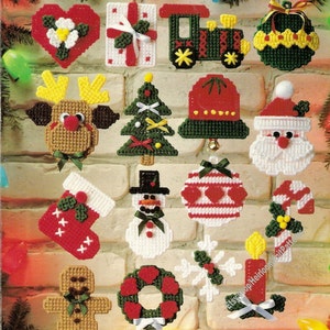 Free Christmas Plastic Canvas Patterns