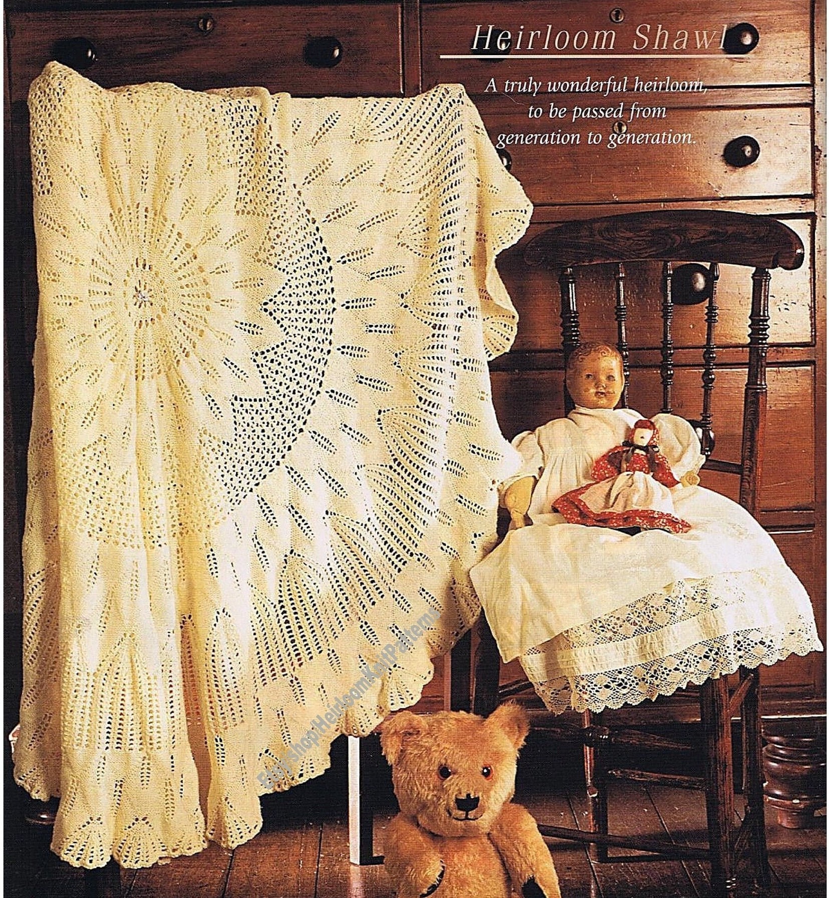 Baby Shawl Knitting Pattern Etsy Canada