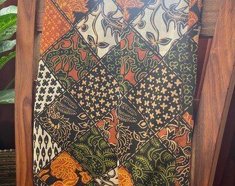 Textile Remnant | Large Boho Fabric for Sewing, Quilting & Home Decor