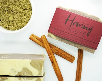 Spicy Cinnamon Bar - Palm Oil Free Soap