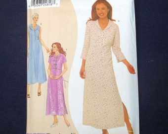 2001 Dress Uncut Vintage Sewing Pattern, Fit Rules!, Simplicity 9659, Bust 37-48