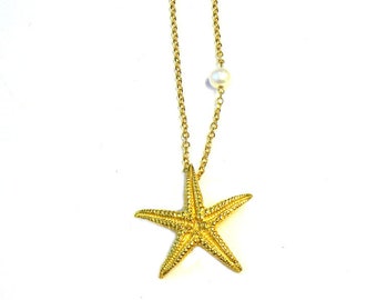 Starfish Gold Necklace