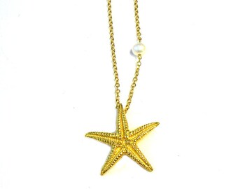 Starfish Gold Necklace