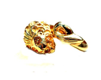 Nemean Lion Hercules Gold 18K Solid Ring