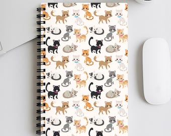 Collage de gatos de 4 x 6 pulgadas, libro de contraseñas: en orden alfabético